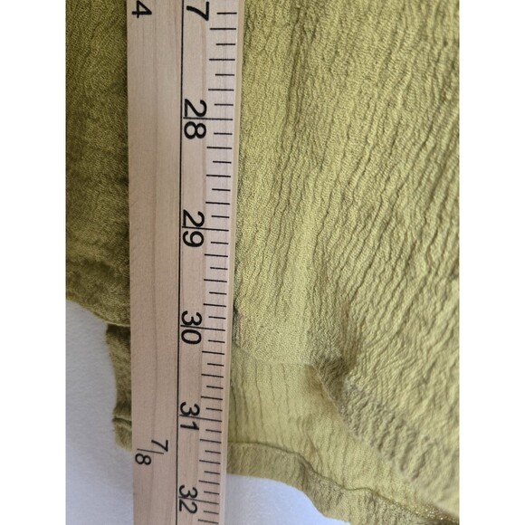 VTG Midi Dress Womens M‎ Green Y2K Cottagecore Peasant Milkmaid Babydoll Boho - Picture 6 of 7